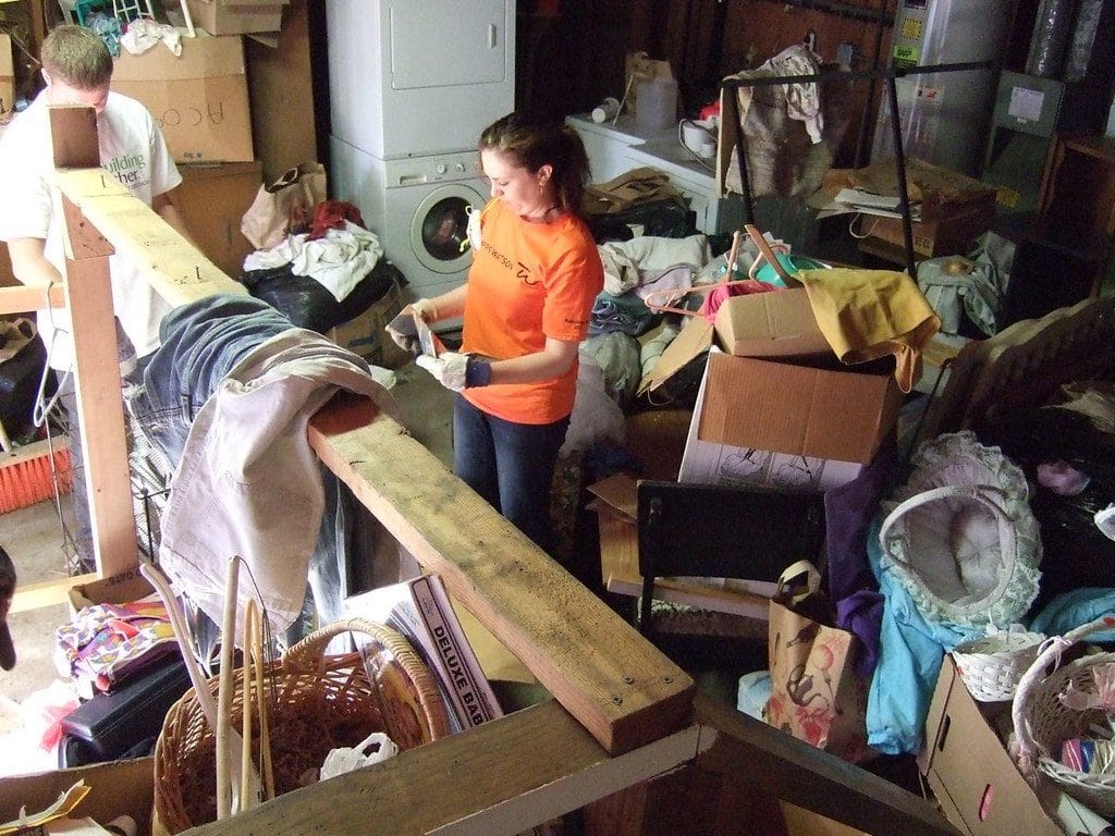 how to help a hoarder clean
