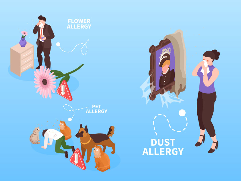 Common house allergens